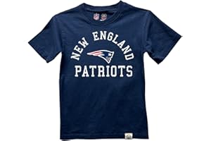 Wes and Willy NFL Kids Short Sleeve Organic Cotton Tee Shirt