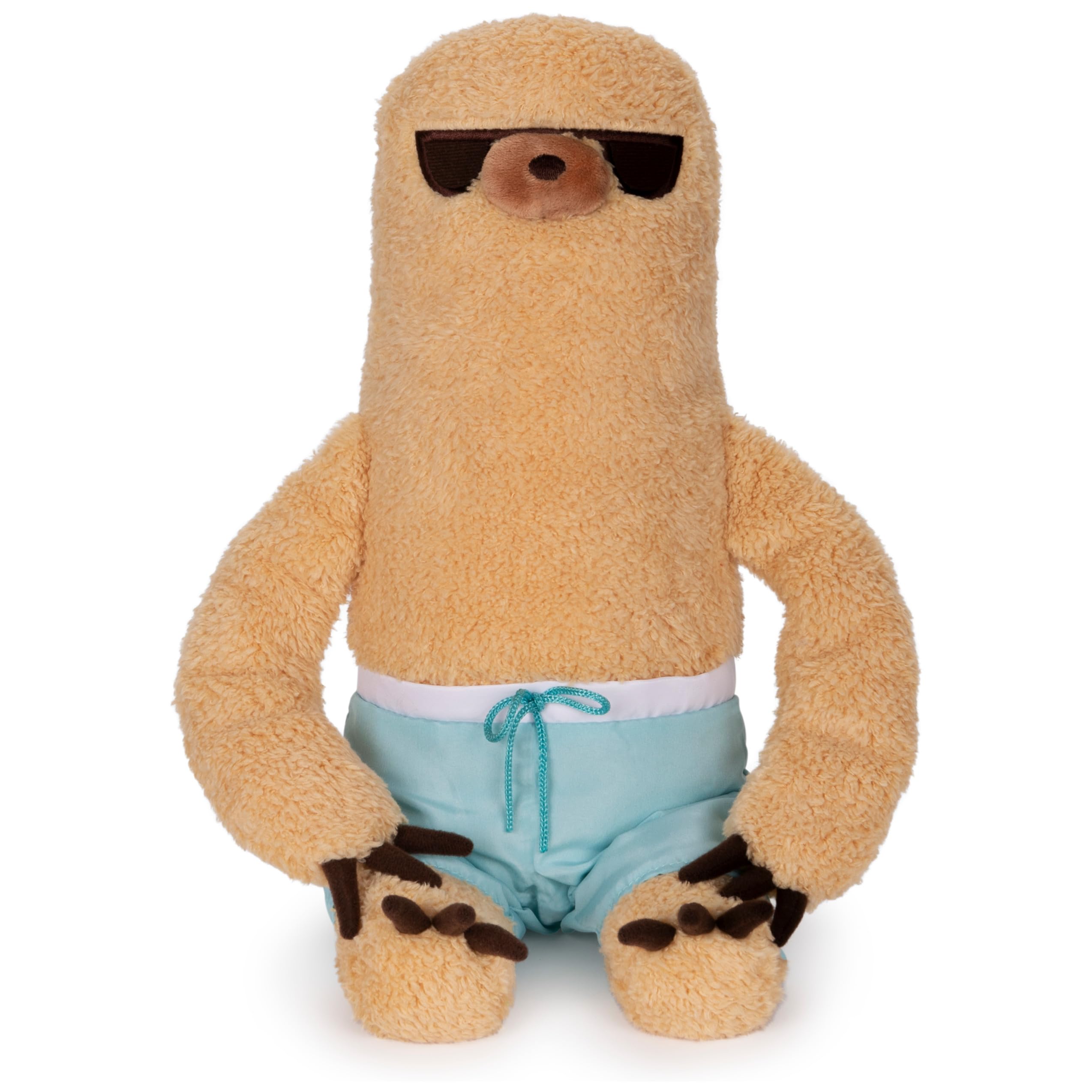 GUND - Pusheen's Friend Sloth Ready for Summer in Shorts and Sunglasses