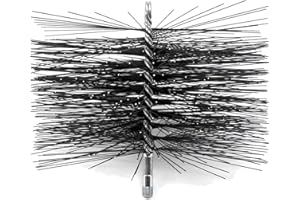 Midwest Hearth Square Wire Chimney Cleaning Brush (10-Inch Square) Made in USA