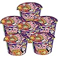 Samyang Buldak Noodles Hot Chicken Flavour Ramen Habanero Lime Big Bowl Cup 110g Instant Korean Food Snacks (Pack of 6)