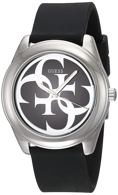 GUESS G-Twist Damen-Armbanduhr 40mm Armband Leder Schwarz Quarz Analog W0911L8