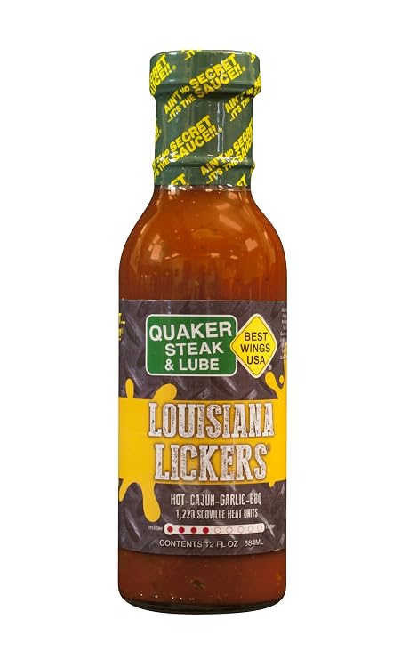 Quaker Steak And Lube Louisiana Lickers Wing Sauce
