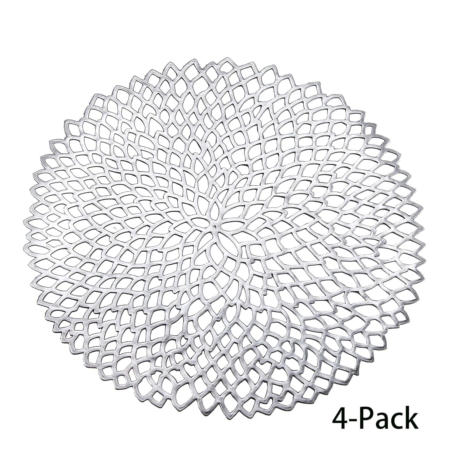 Best Metallic Table Runner Set With Placemats