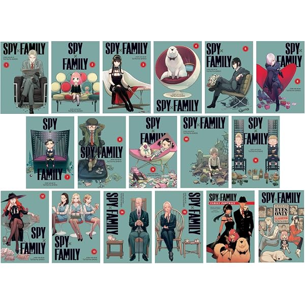 Spy X Family Series, Vol. 1-12 Collection Book Set: Tatsuya Endo
