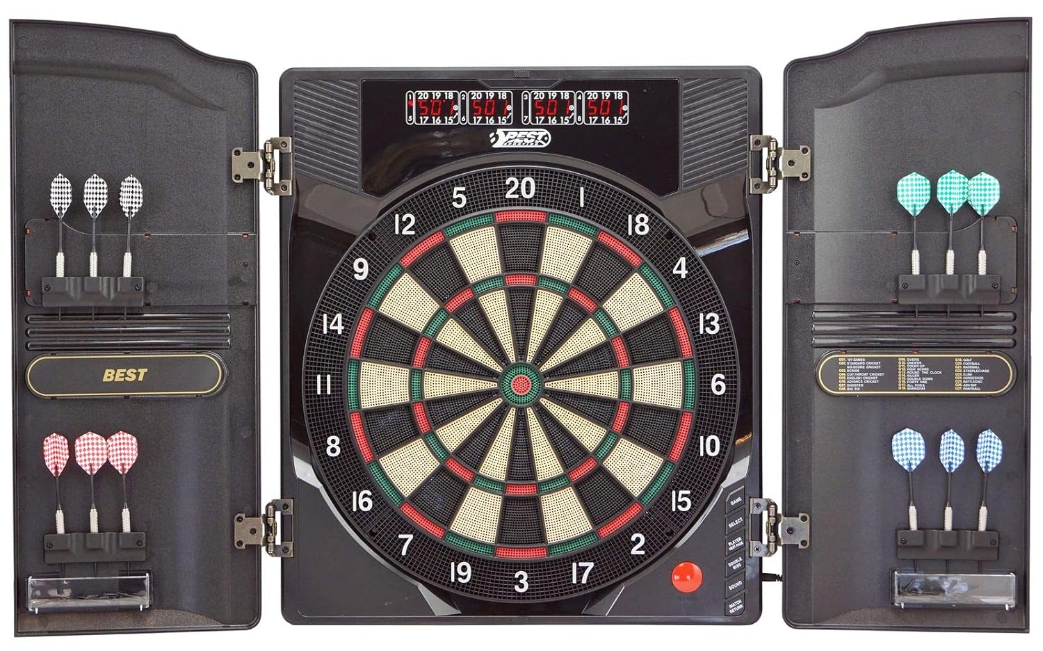 Super Saturday Best Sporting Oxford Electronic Dartboard LED Darta