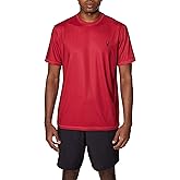 Spyder Men's Short Sleeve Rashguard – UPF+, Quick-Dry, Swim Shirt, Surfing, Hiking, Workout