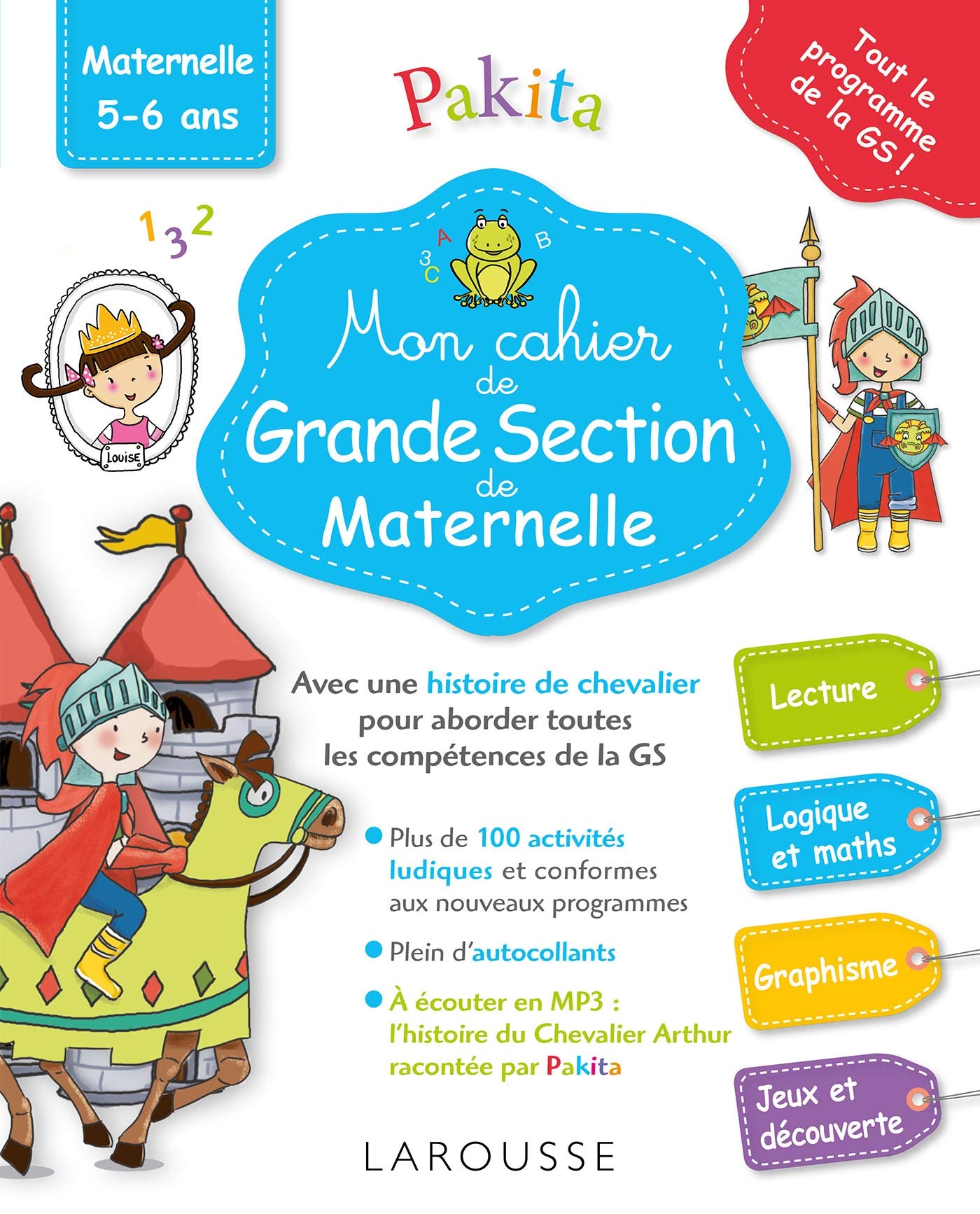 Amazon Fr Mon Grand Cahier De Grande Section Genestine Pascale Livres