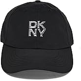 DKNY Womens Metallic Logo Baseball Hat