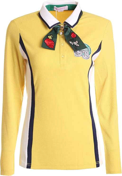 womens long sleeve golf shirt