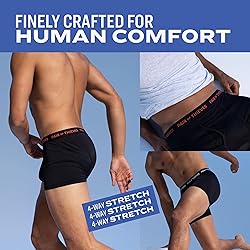 Pair of Thieves Soft Cotton Trunks for Men 4 Pack