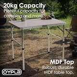 Oypla 75cm Portable Folding Outdoor Camping Kitchen Work Top Table view 3
