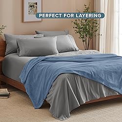 Bare Home Fleece Blanket - Full/Queen - Ultra-Soft
