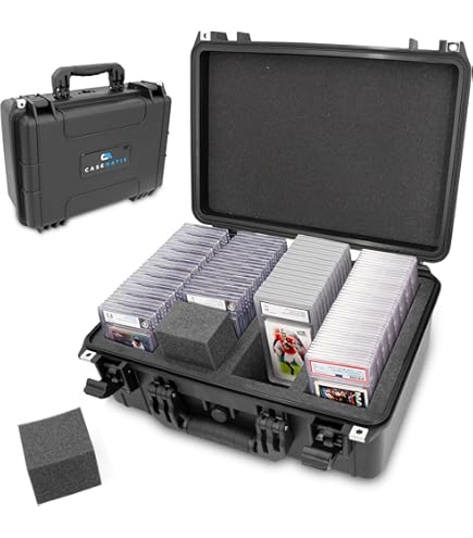 Amazon.com: CASEMATIX Graded Card Storage Box For 130 BGS CSG PSA