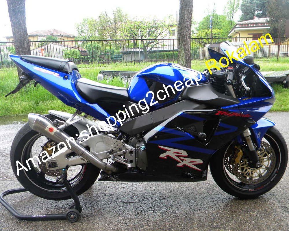 For CBR900RR 2002 2003 CBR 900 RR 954 CBR900 02 03 CBR954 RR Blue Black ABS Moto Fairing kit (Injection molding)