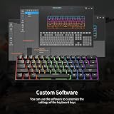 Newmen GM611 60% 61-Key Mechanical Keyboard RGB Backlit Red Switches view 8