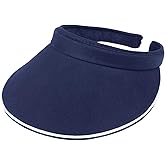 MG Women's Cotton Twill Clip-On Visor-4115