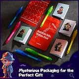 DazSpirit 8 Pieces Invisible Ink Pens and Notebooks Set Detective Theme view 6