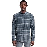 Vince Men's Corduroy Plaid Shirt
