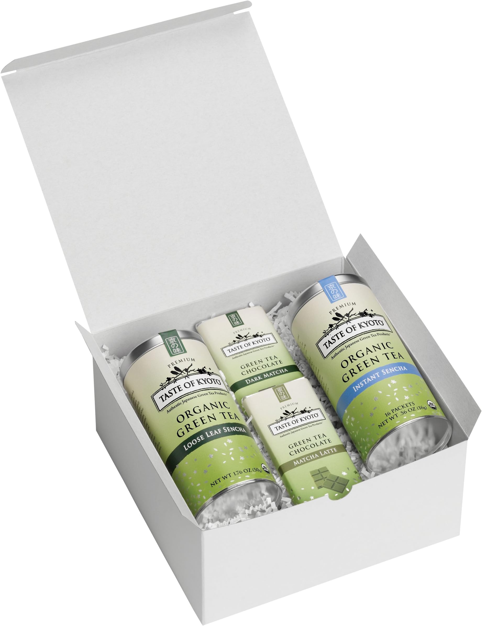 Organic Green Tea Assortment Gift Set