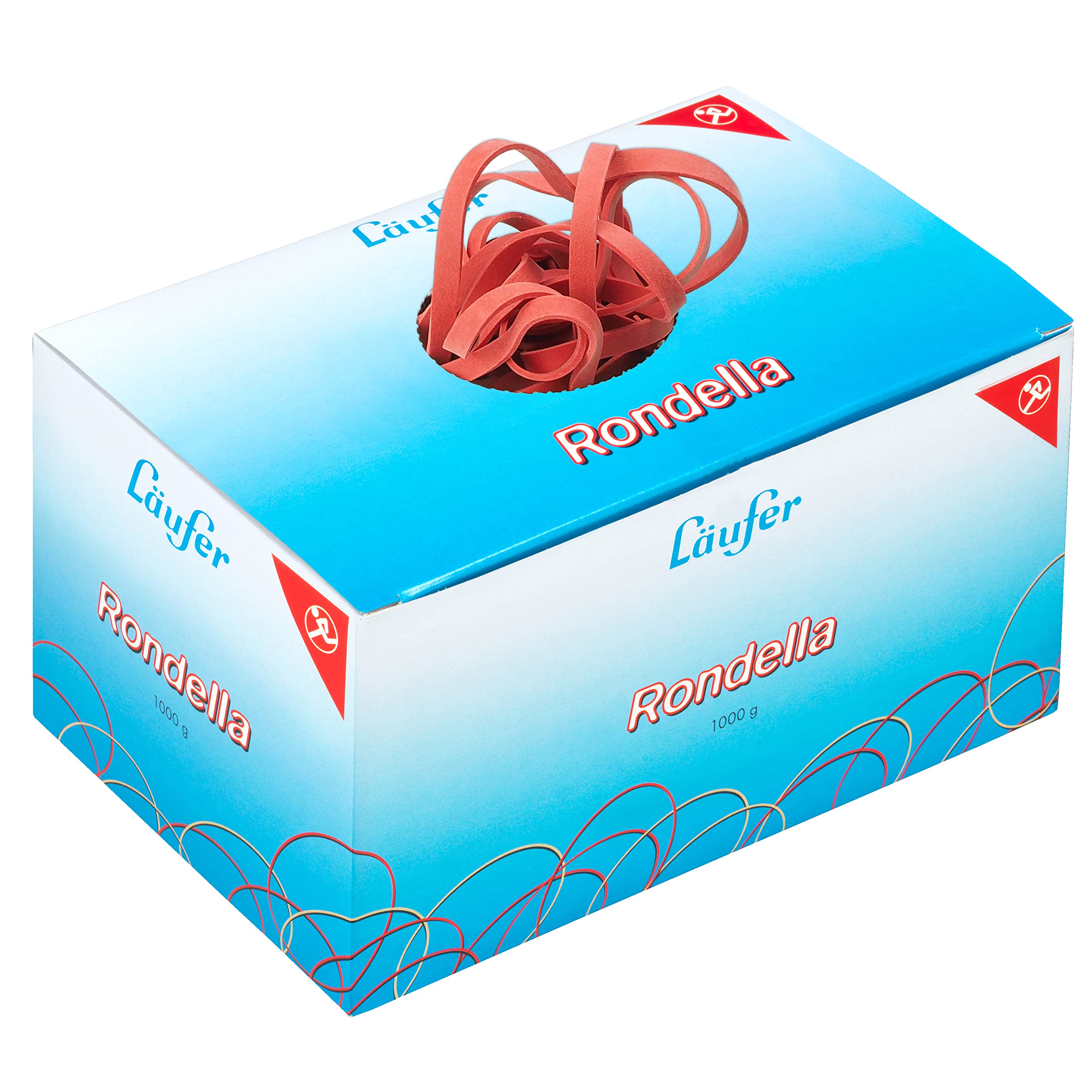 Läufer Rondella Rubber Bands 1kg Box 100x5 mm/65 mm Ø