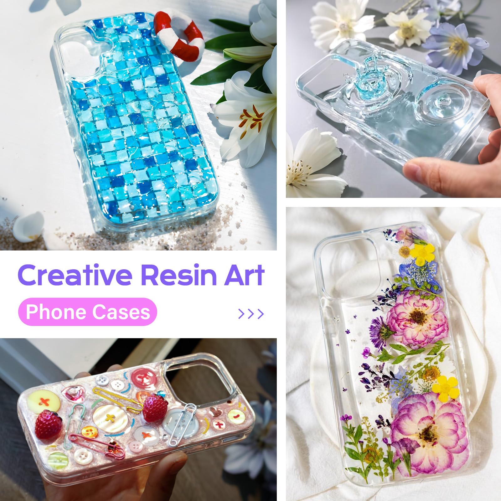 2 Gallon Epoxy Resin Kit with Pumps, Crystal Clear and Hard Upgraded 2 Part Resin and Hardener for Casting Coating, Countertop, Table top, Art DIY Handcraft Jewelry