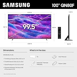 Samsung 100-Inch Class Neo QLED QN80F 4K Mini LED