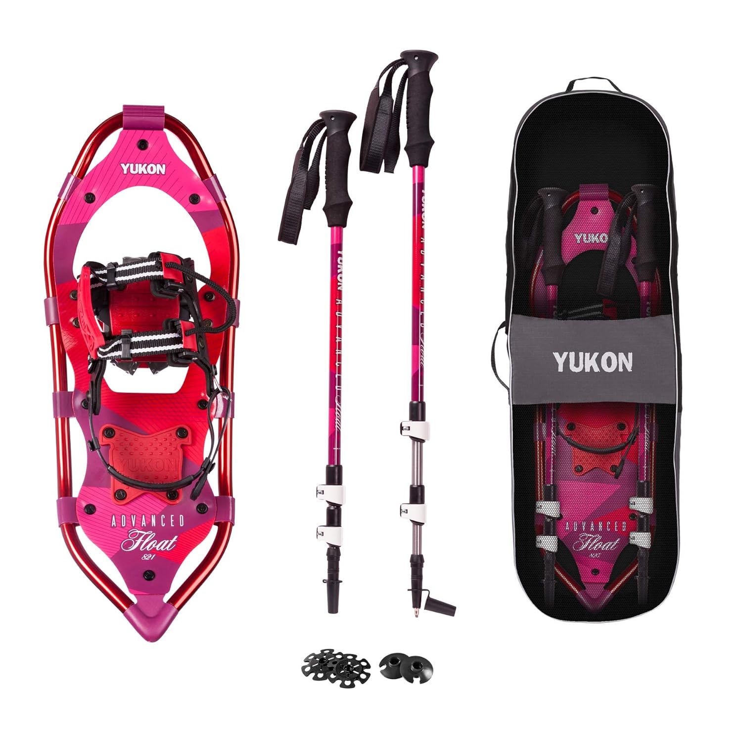 Yukon Charlies Advanced Float Women's Snowshoe Kit, 821