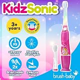 Brush-Baby Unicorn KidzSonic Kids Electric Toothbrush 3+ Yo view 2