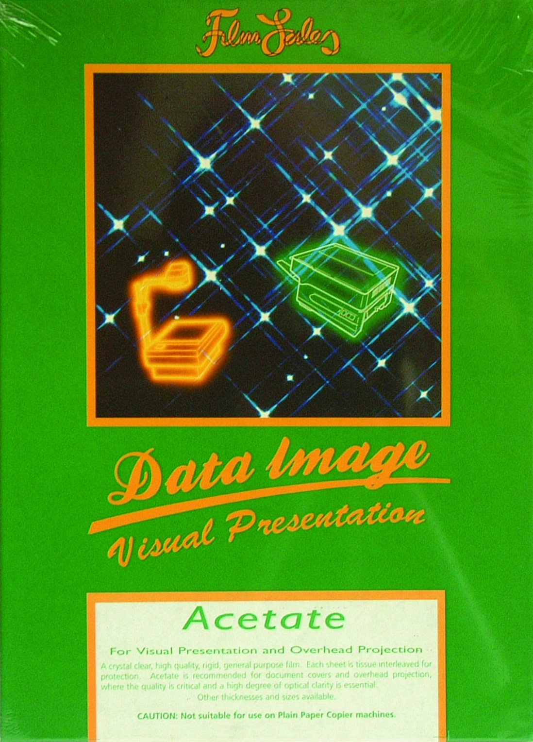 Diacel A4 250µm Acetate Overhead Projector Sheets - Clear (Pack of 50)