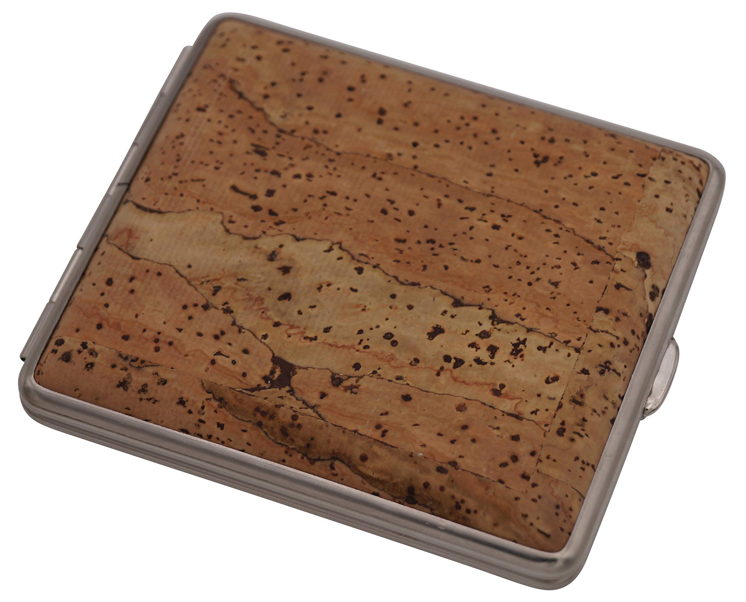 GERMANUS Cigarette case, made in Germany, cork, 85 mm.