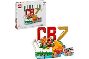 LEGO Editions Cristiano Ronaldo – Soccer Highlights - Building Set for Boys & Girls, Ages 10+ - Collectible Soccer Gift with 