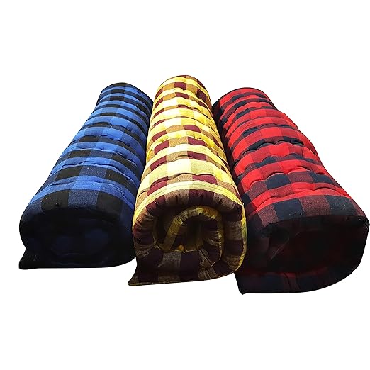 Anand Textiles Custom Natural Soft Cotton Multicolour Mattress/Gadda