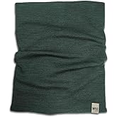 100% Merino Wool - Midweight Neck Gaiter - Skiing Neck Warmer - Winter Face Mask - Multipurpose Headwear