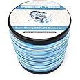 Reaction Tackle Braided Fishing Line - Pro Grade Power Performance for Saltwater or Freshwater Fish - Colored Fishing Line Braid for Extra Visibility