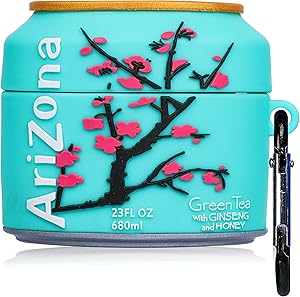 Oqplog for Airpod Pro/3 Case - Plum Beer,Food Design Cute 3D Cartoon Funny Kawaii for Airpods 3rd Soft Silicone Cover Fashion Cool Fun Stylish Air Pods Pro Cases for Girls Women Boys Girly Teen