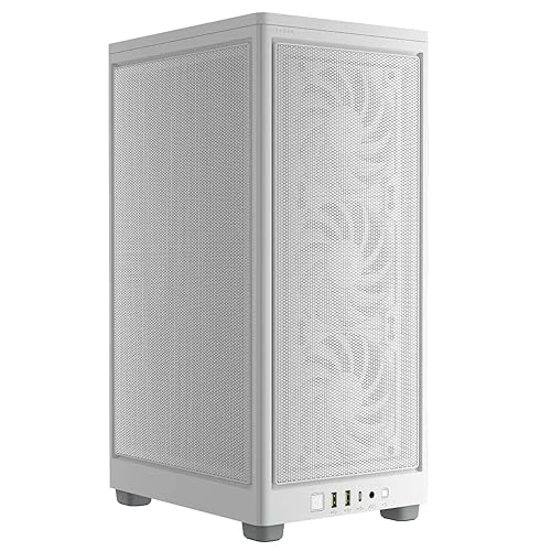 Corsair 2000D Airflow Mini-ITX PC Case - Mini-ITX Form-Factor - Steel ...