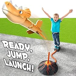 MindSprout Dino Blasters, Rocket Launcher for Kids
