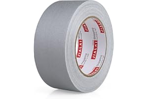 JIALAI HOME Gaffers Tape - 2 Inch x 30 Yards (90 Feets) Gray Gaff Tape - Non-Reflective, Grafting Tape for Filming, Photography, Radio, Heavy-Duty Water Resistant Matte Finish Gaff Tape