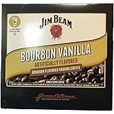 Jim Beam Bourbon Vanilla Single Serve Coffee, 18 cups, Keurig 2.0 Compatible