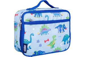 Wildkin Kids Insulated Lunch Box, Dinosaur Land | Insulated, wipe-clean lunch box — coordinates with matching Wildkin backpac