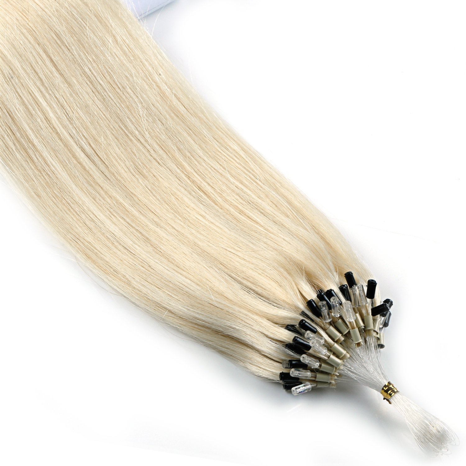 Amazon Com Vlasy 20inch Micro Ring Links Human Hair Extensions
