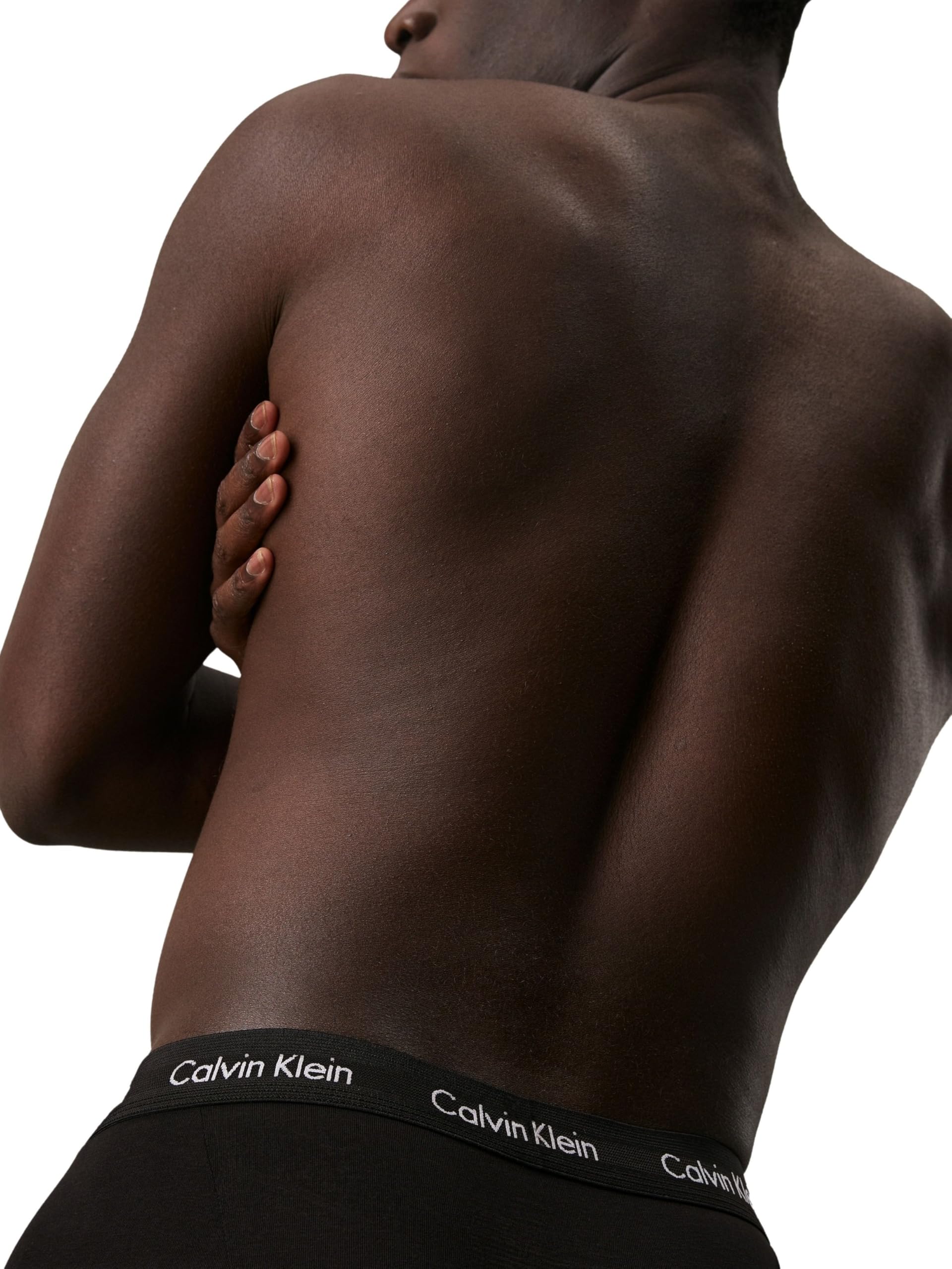 Calvin Klein Herren 3er Pack Boxershorts Low Rise Trunks Unterwäsche, Schwarz (Black W Black Wb), L 4
