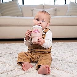 Infantino My 1st Tumbler, Silicone Sippy Cup with