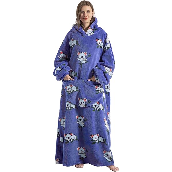 Amazon.com: Msrlassn Oversized Extra Long Womens Blanket Hoodie