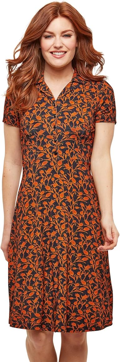 Joe Browns Women's Curious Collar Dress, Multicoloured (Multi (Size:18) : Amazon.co.uk: Clothing