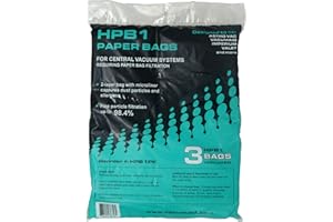 HPB1 Sealed Paper Bag (Qty. 3 Bags) for AstroVac & Valet Central Vacuums