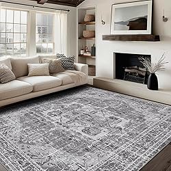 QD-Udreamy 5x7 Area Rugs - Machine Washable Rugs