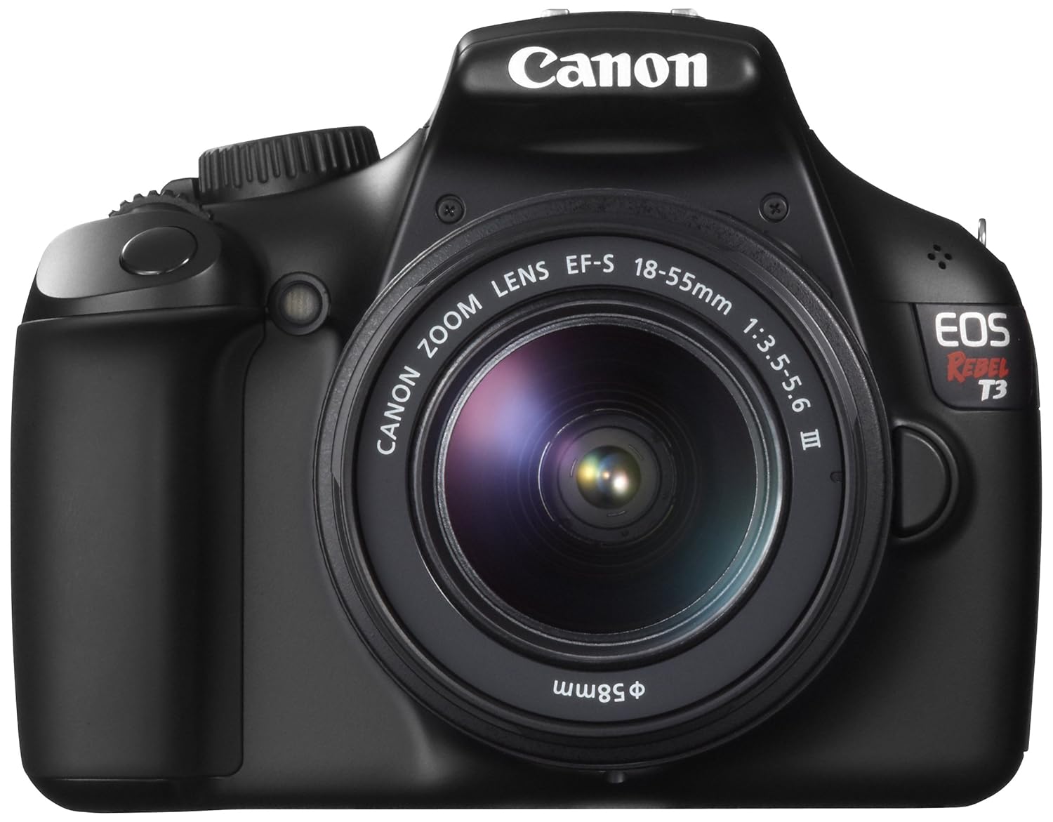 Amazon Canada: Canon EOS Rebel T3 12.2MP Digital SLR Camera with EF-S  18-55mm f/3.5-5.6 DC III Zoom Lens (Black)