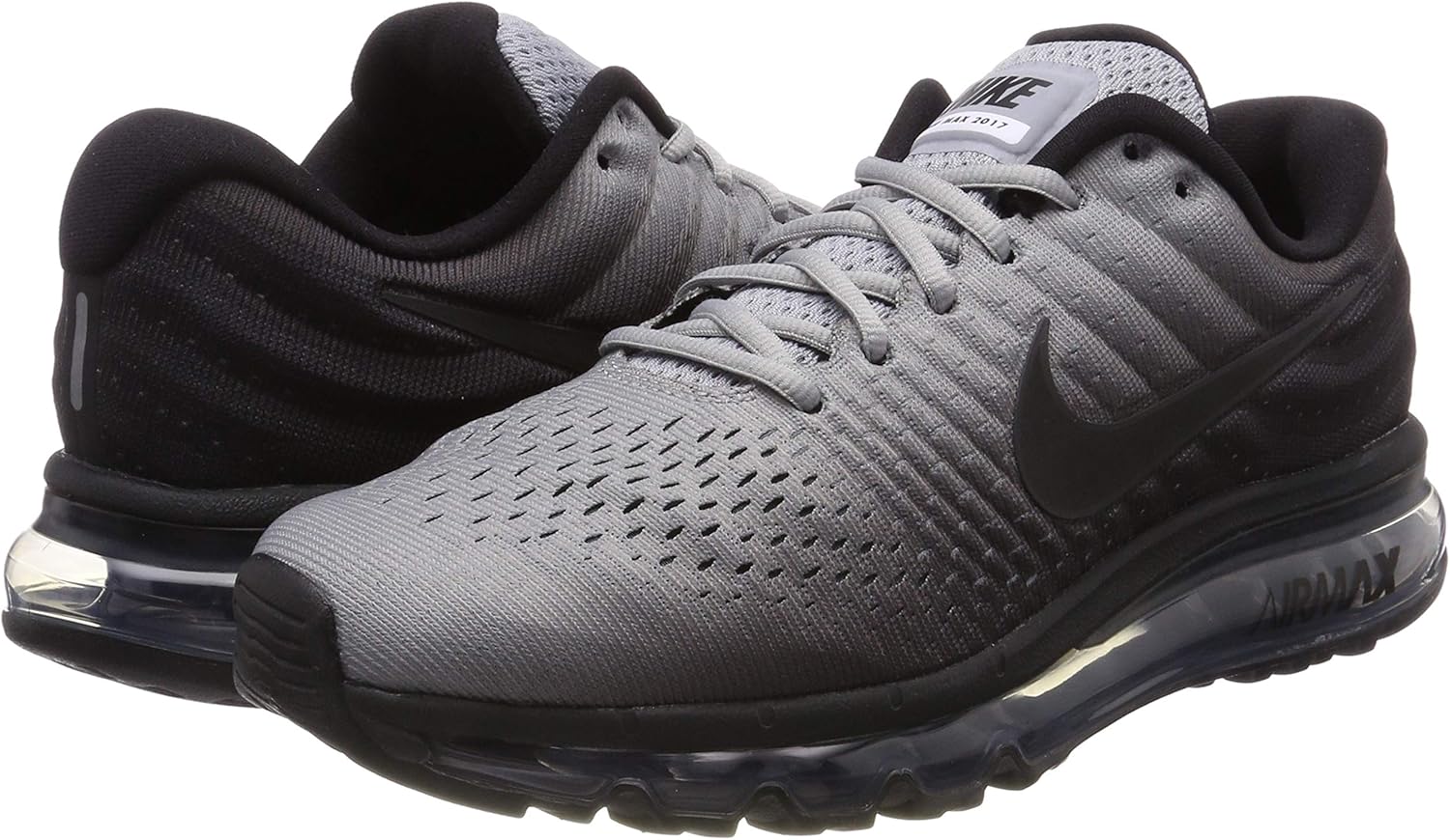 Nike Nike Air Max 17 Men S Competition Running Shoes Multicolour Black Black Wolf Grey 002 10 Uk 45 Eu Amazon Co Uk Shoes Bags