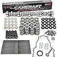 Brian Tooley Racing BTR LS Stage 2 Twin Turbo Camshaft, LS Dual Valve Spring Kit (.660" Lift) with Titanium Retainers, 7.400" LS Chromoly Pushrods & LS Gasket Kit -Fits 4.8 5.3 5.7 6.0 6.2 LS1 LS3